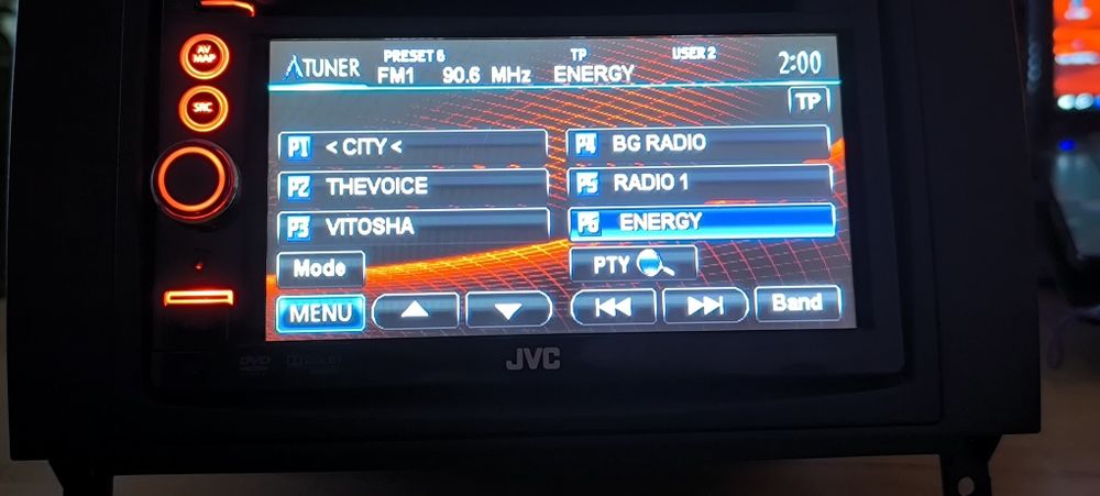 Мултимедия JVC KW-NT30, Bluetooth, DVD, NAVi, USB, Mercedes B200
