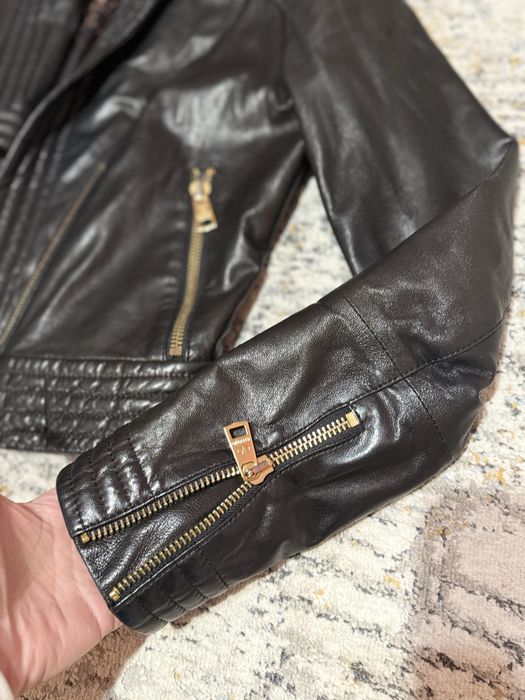 Дамско яке от естестврна кожа