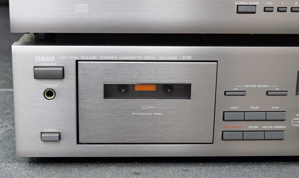 Linie Yamaha deck KX-330 + cd player CDX-530E + tuner TX-340