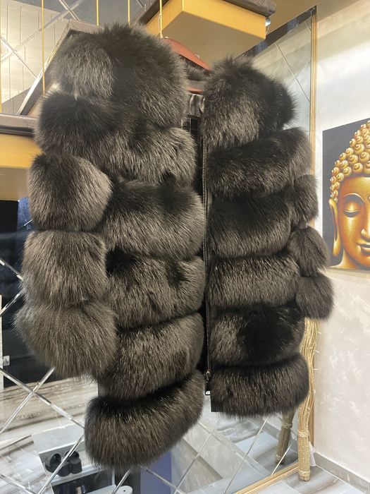 Палто от естествен косъм