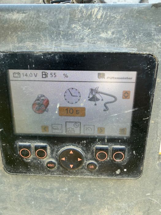 Машина за замазка Putzmeister M740 DHBS 2024 модел
