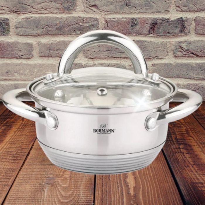 Тенджера Bohmann BH 70212, 0.7л./ неръждаема стомана
