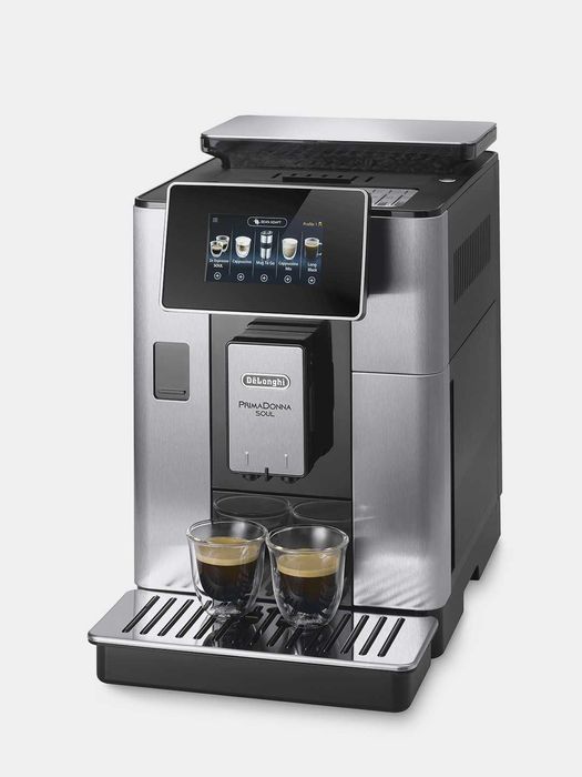 Кофемашина DeLonghi ECAM610.75.MB PrimaDonna Soul c дисплеем 4,3″