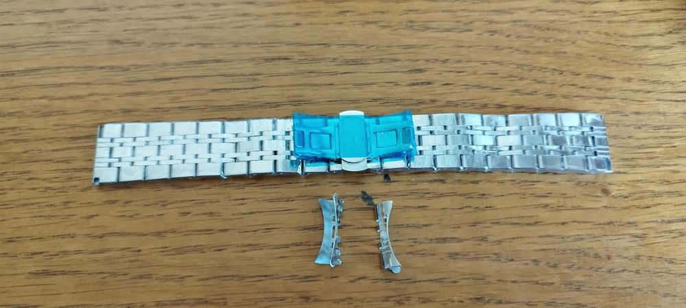 Bratara ceas 19 , 20 și 22mm,otel inoxidabil,capat drept si curbat