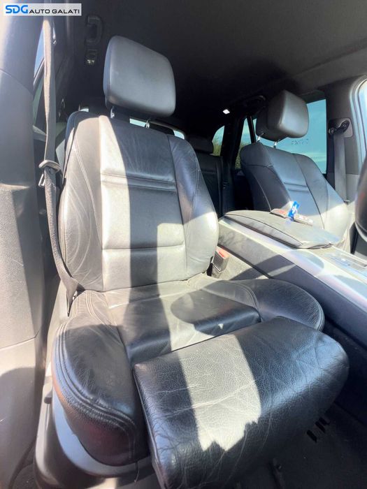 Interior Piele Neagra Scaun Scaune Fata Electrice Stanga Dreapta cu Incalzire si Bancheta cu Spatar BMW X5 E70 2006 - 2013 [Q6895]