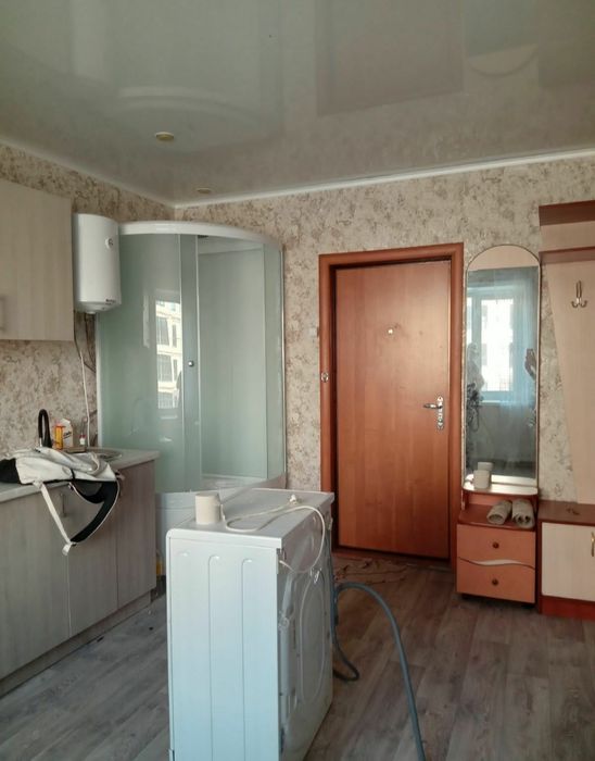 Комната с водой и душем в общежитии