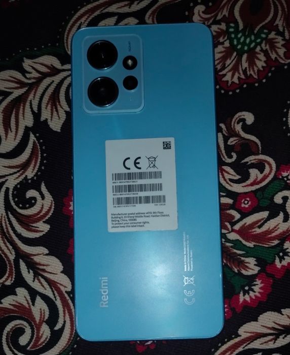 Redmi note 12 garantiyasi va karobka dokumenti bor