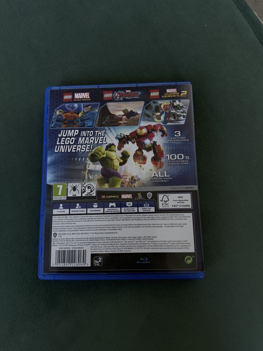 Диск Lego Marvel 3-1 на пс4