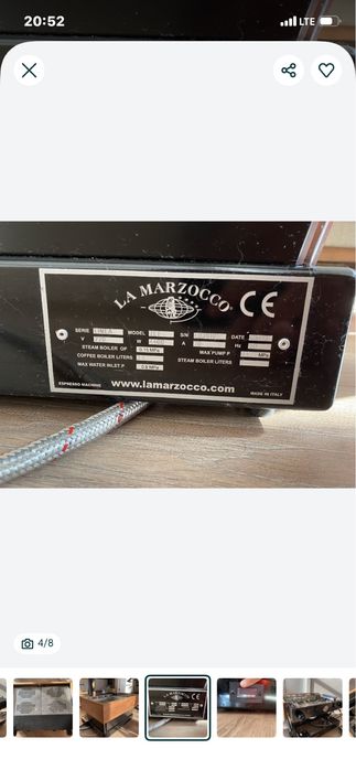 Кофе машинка la marzocco