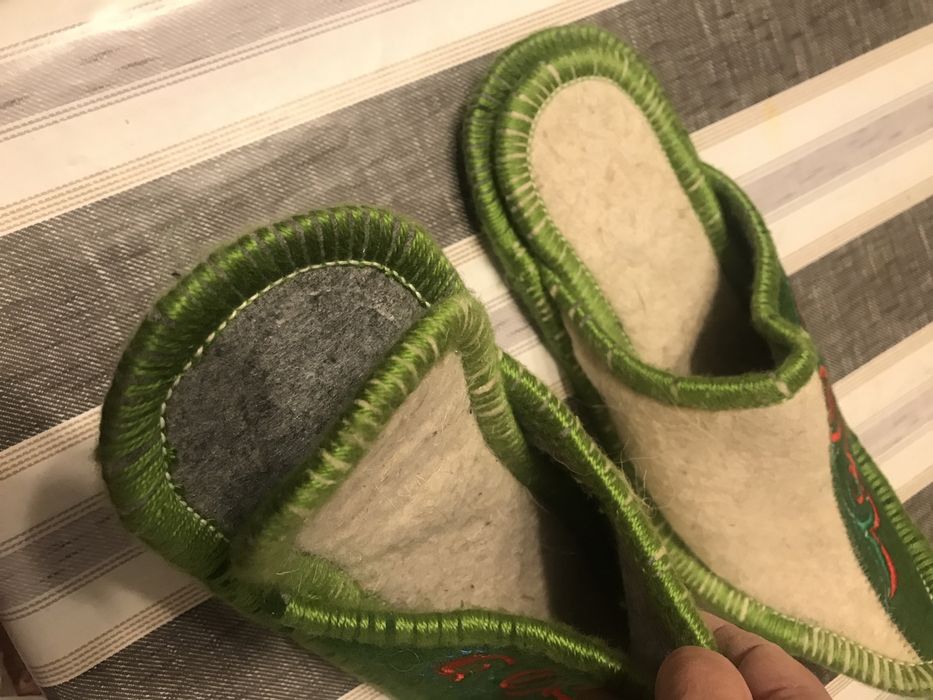 Тапочки войлочные