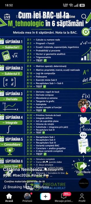 Matematica - Evaluarea națională ,mai sunt 50 de zile , Urcam nota cu 2 puncte