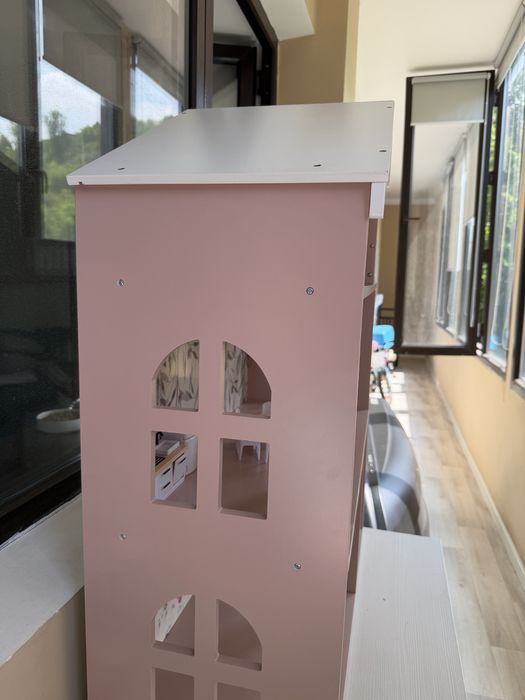 Кукольный дом Wooden Play Kitchen Dollhouse01