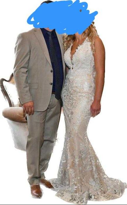 Дамска далга офицялна рокля