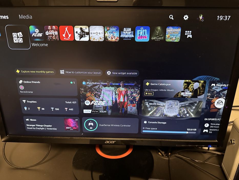 Acer XB240H 24 инча монитор