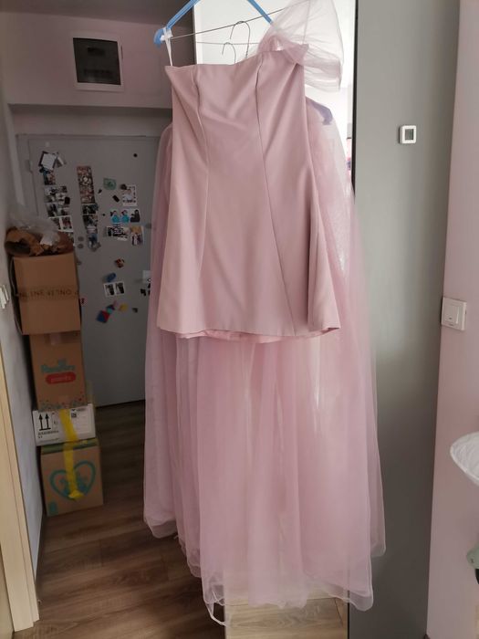 Rochie de seară de ocazie de nașă lungă  evenimente