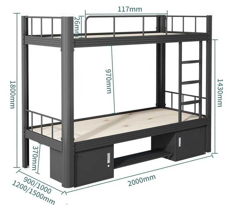 Двухэтажный кровать/прочный металл / 2 qavatli krovat metalldan