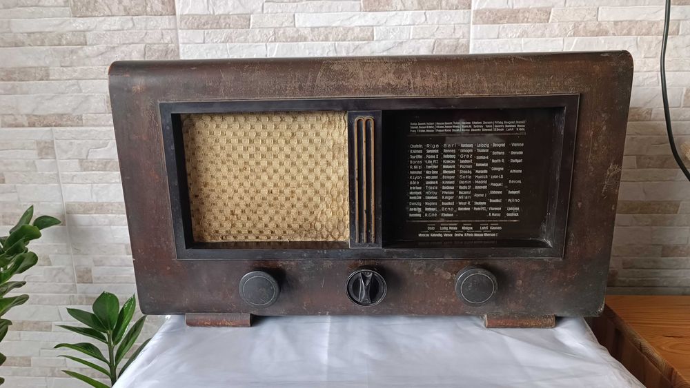 Старо лампово радио - Mende MS225W - 1938г. - Made in Germany