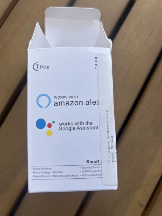 Wi fi Smart plug. Смарт контакт с приложение и alexa
