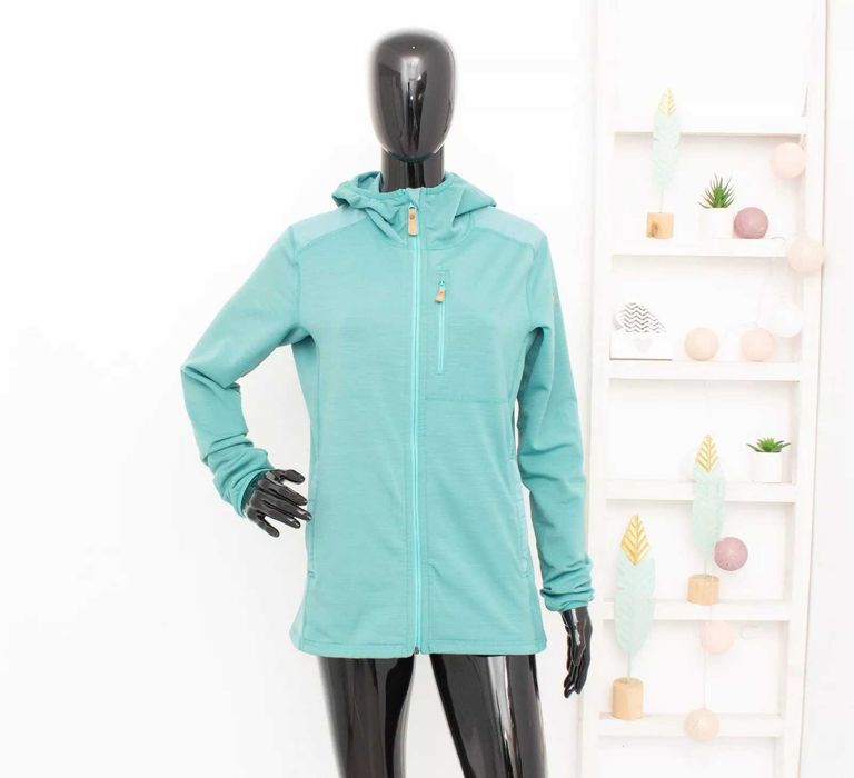 Fjallraven Keb Fleece Hoodie дамско яке с качулка вълна L
