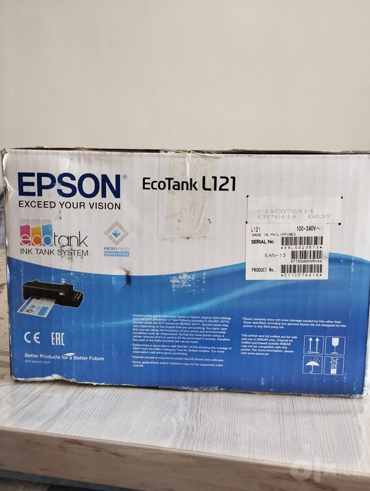 Продам принтер цветной Epson EcoTank L121