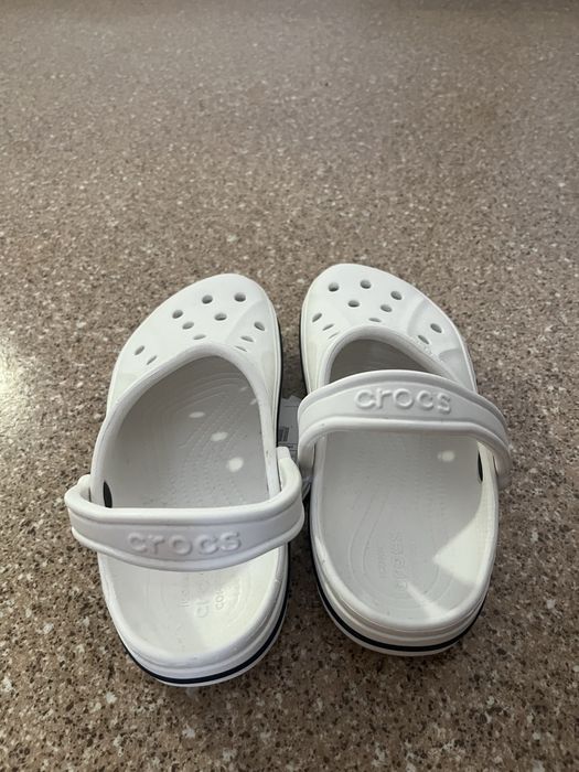 Кроксы белые 37-38р