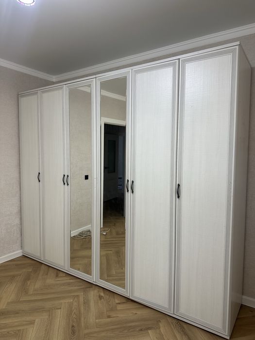 Большой шкаф с зерк