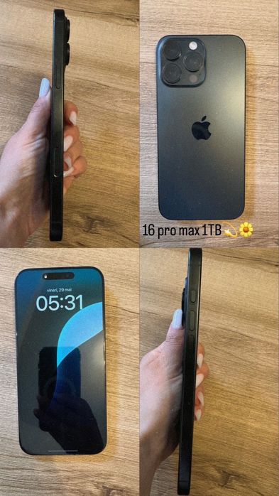 Iphone 16 pro max 1tb black