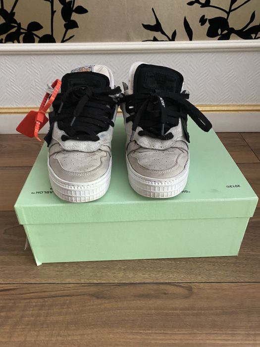 Off-White Suede Low-top Sneakers - Marime 36 IT