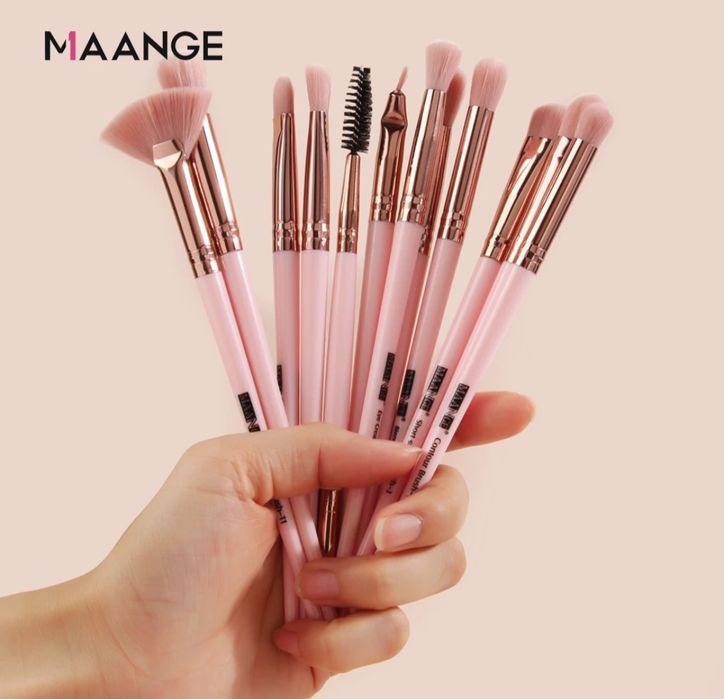 Set 12 pensule machiaj