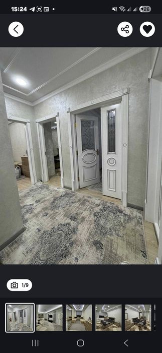 Шайхонтохур, Лабзак Ц 13 продаётся 3-х комнатная шикарная квартира