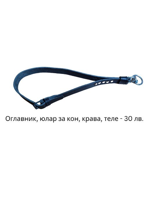 Палдъм, кантарма, поводи, колаци за кон от естествена кожа