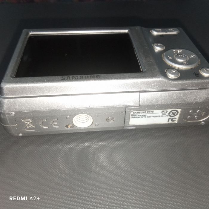 Samsung ES10 Camera. Made in china, SAMSUNG OPTO-ELECTRONICS CA.,LTD