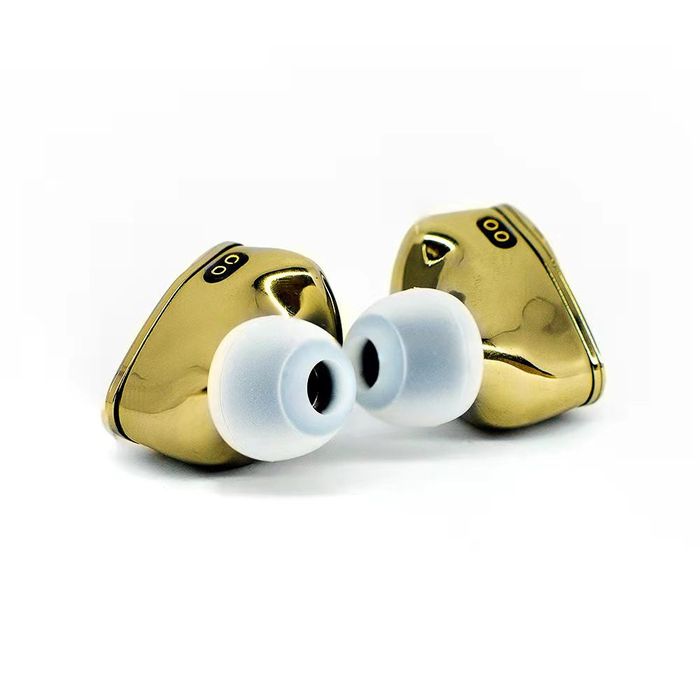 Слушалки IEM дизайнерски монитори Shimin Li, 1DD,метални, 0.78мм-2 pin