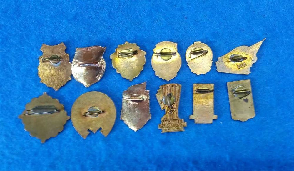 значки СССР 50хгг-60хгг "СПОРТ", 12шт.