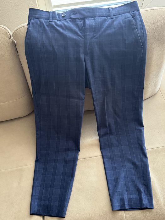 Мъжки елегантен slim fit костюм