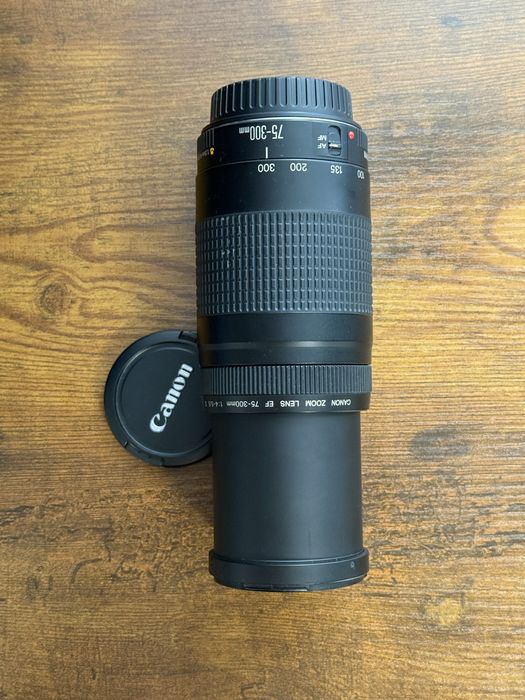 Obiectiv Canon 75-300mm f4.5-6 II CA NOU!
