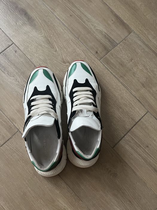 Маратонки естествена кожа