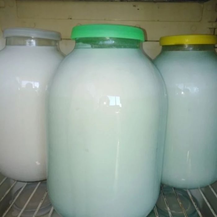 Сметана, сүт, сары май,