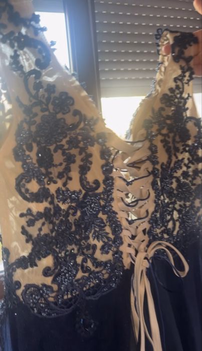 Елегантна официална/бална рокля – тъмносиня.