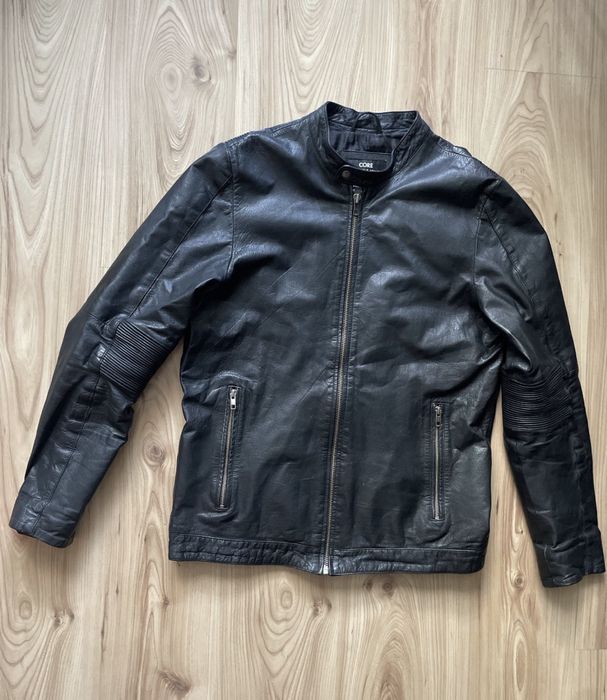 JACK & JONES / мъжко кожено(естествена) яке L