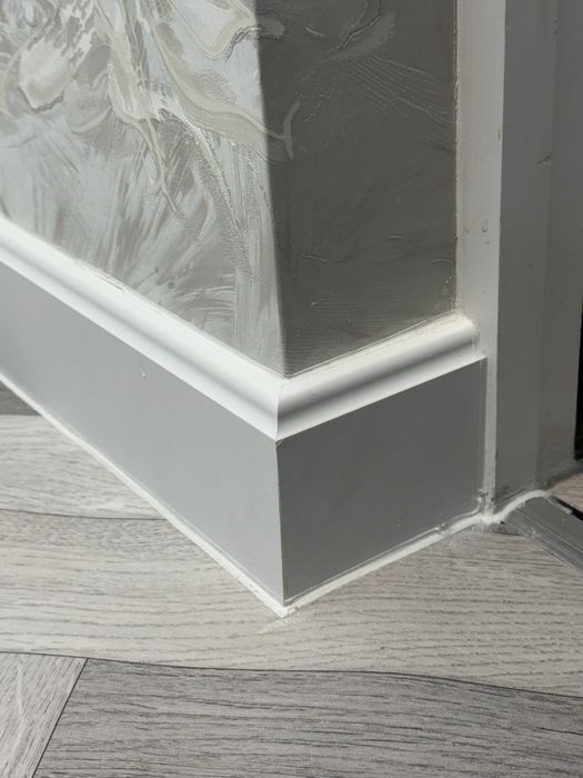 мдф плинтус крашеный