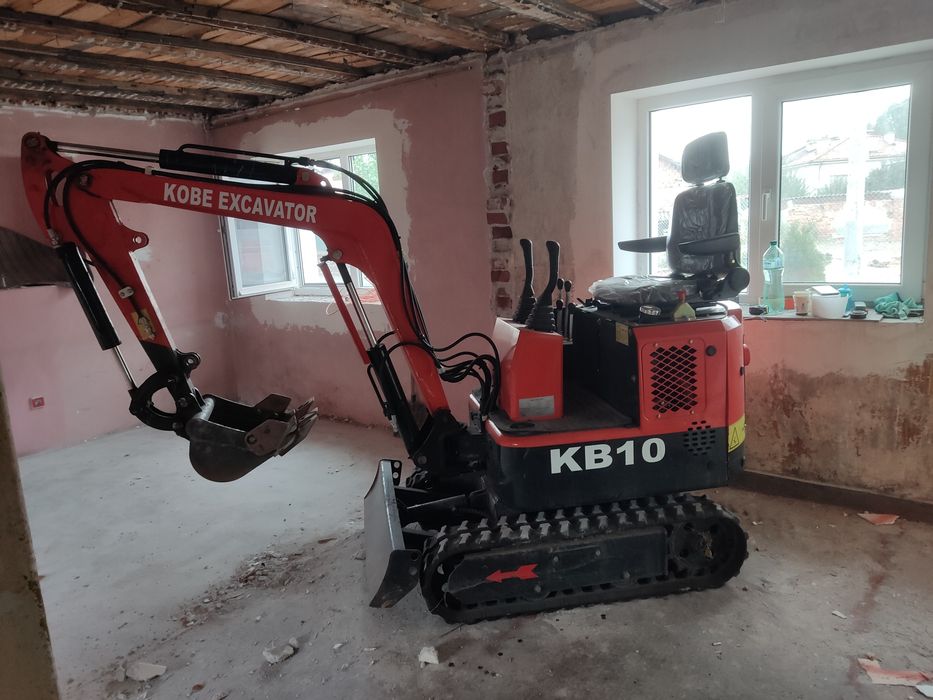 Услуги с мини багер - бързо и коректно