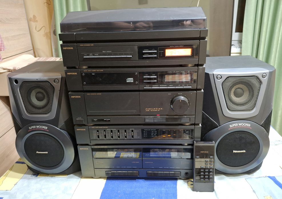 Deck imperial cu/fara boxe 100W