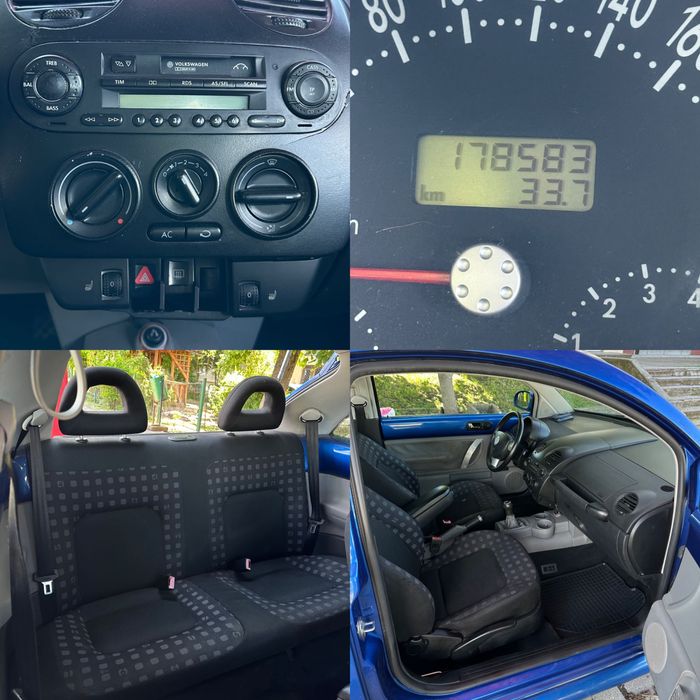 VW Beetle - 1.6 benzina - 102 CP - 178k Km - E4 - AC - Incalzire scaune - Geamuri si oglinzi electrice - Inchidere centralizata - 2002