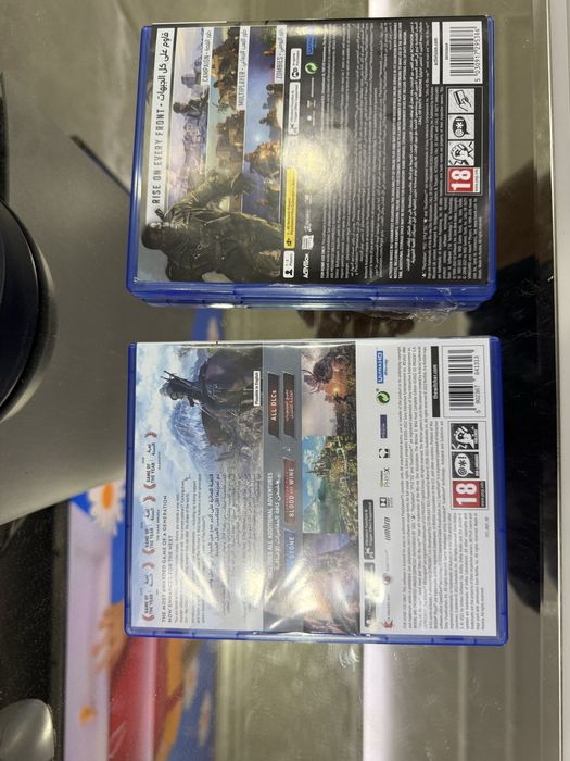 Игры на ps5 Witcher 3 и call of duty