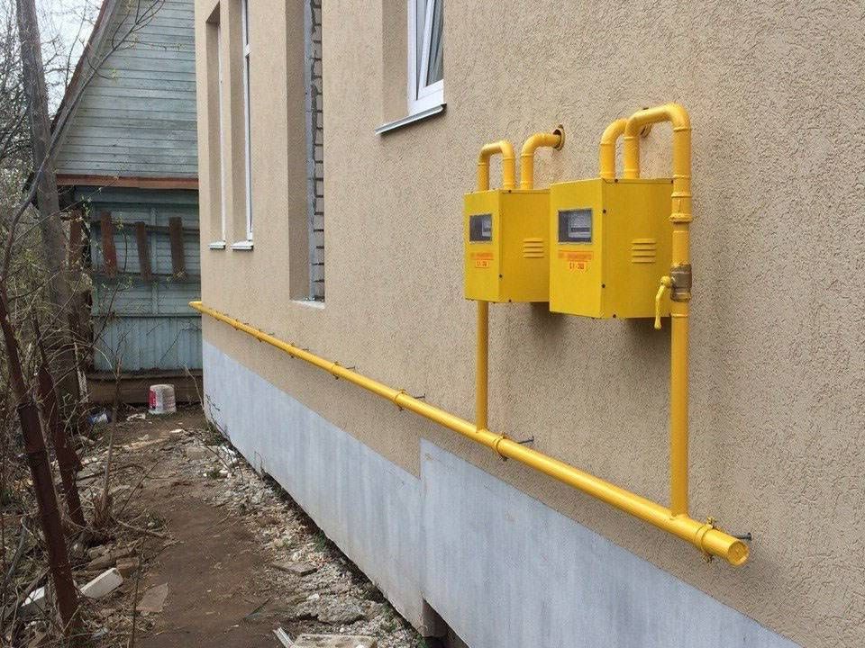 Как выглядит газификация частного дома