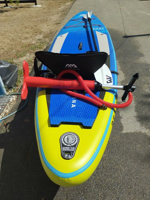 Падълборд Aqua Marina Beast 320 81  15см каяк седалка гребло