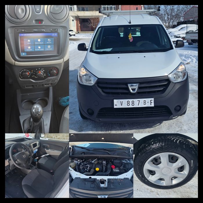 Dacia Dokker 2017 E6 1.5dci Navi portbagaj carlig Import Olanda