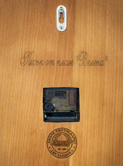 Стенен часовник от епоксидна смола!