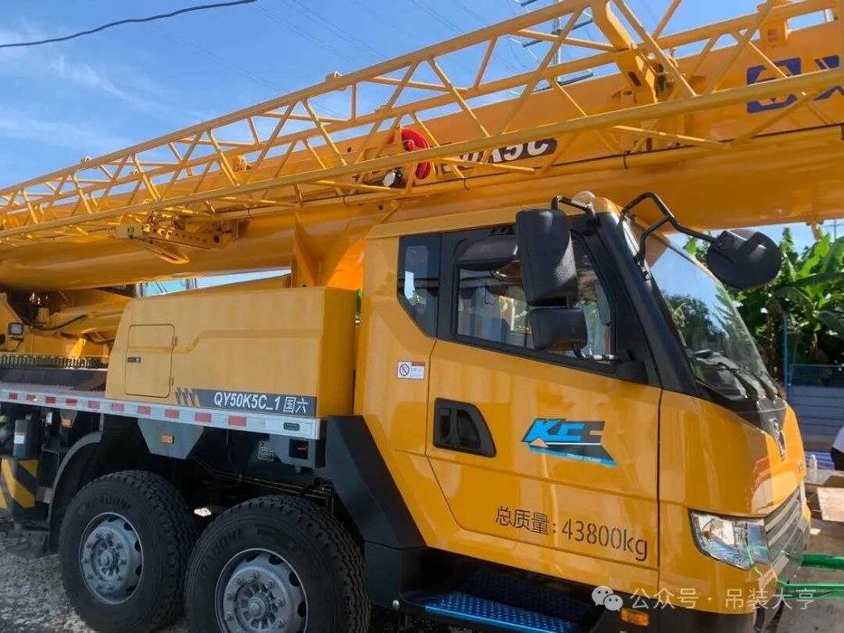 XCMG QY50K5C-3 гидравлический автомобильный крана 50 тон.